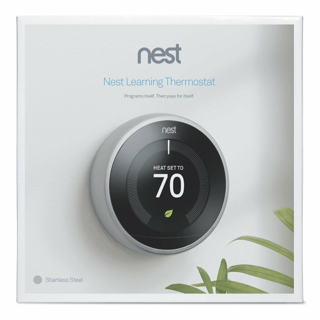 Google, T3007ES, Nest Learning Thermostat