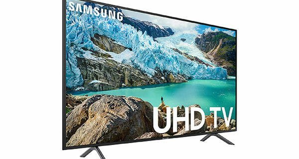 Samsung UN50RU7100FXZA Flat 50-Inch 4K UHD 7 Series Ultra HD Smart TV with HDR and Alexa Compatibility