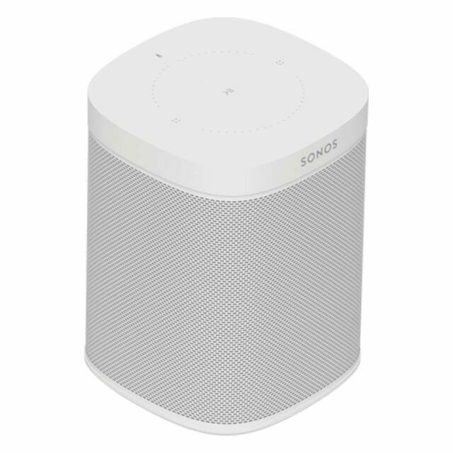 Sonos One (Gen 2) - Voice Controlled Smart Speaker with Amazon Alexa Built-in - White
